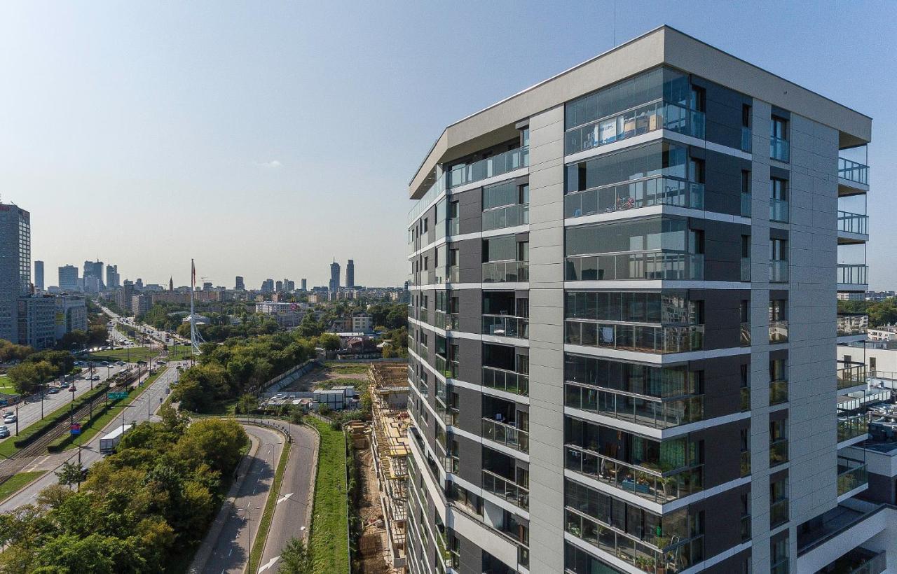 Novis Apartments Panorama View Warsaw Luaran gambar